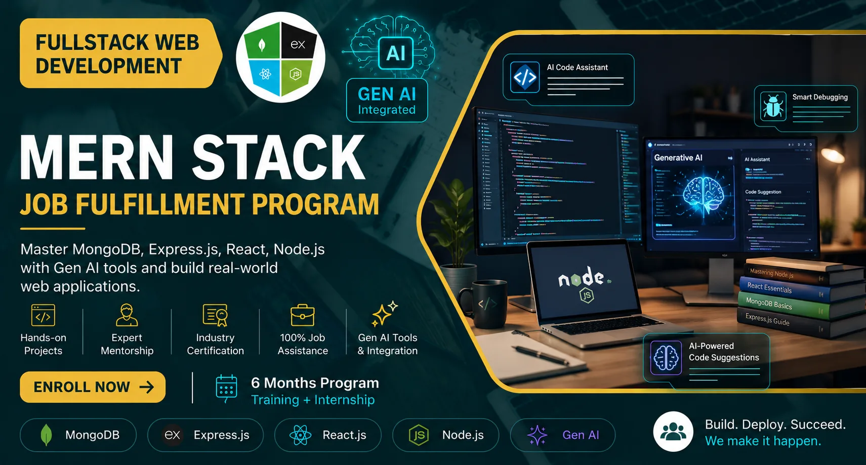 MERN full stack developer course at Wisdom Sprouts Pune